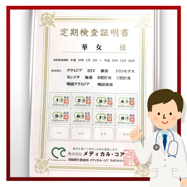 徹底した性病対策